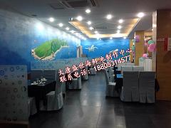 北京墙体绘画海底世界——口碑好的山东海鲜酒店墙面绘画