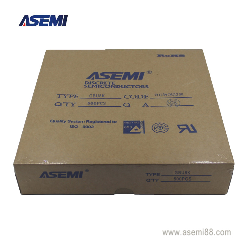 台湾ASEMI品牌整流桥堆GBU808