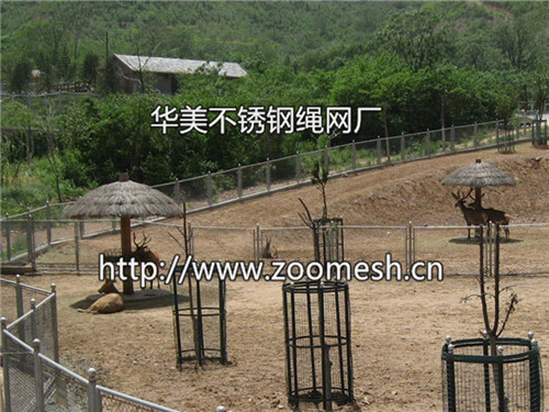 食草类动物围栏网、斑马金属围栏网、动物园羚羊场馆围网