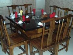 具有良好口碑的实木雕花电动火锅餐桌出售_上等实木雕花电动火锅餐桌