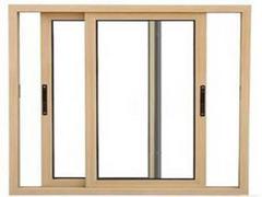 源基门窗销售超值的铝木复合门窗供应，嘉峪关铝木复合门窗厂家