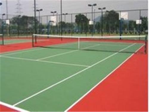 武汉硅PU网球场专业供应商，江岸网球场施工