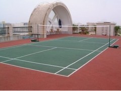 【推荐】武汉sqyz的硅PU羽毛球场 黄石硅PU羽毛球场