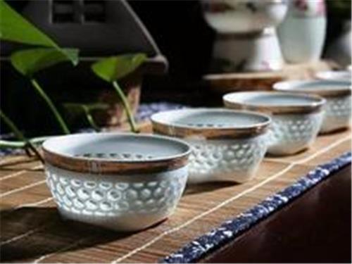 厦门陶瓷茶具_海丝陶瓷高性价玲珑瓷茶具组