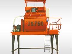 广西yz的JS750卧式强制式搅拌机供应 加气混凝土设备