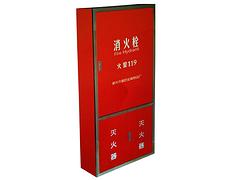 广东热卖不锈钢门框双层组合消防栓箱供应：中山消防栓