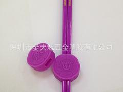 个性硅胶筷子套_广东新款创意食品级硅胶筷子套供应