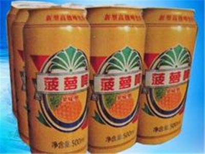 菠萝啤青岛崂岸啤酒