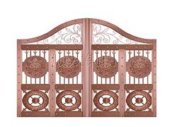 莆田地区品质好的铜门——垫江对开铜门