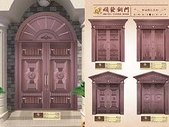 有品质的别墅铜门推荐：中国子母铜门
