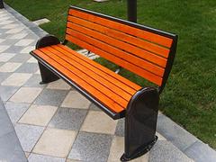 推荐西安专业铁木结构型公园椅：甘肃公园椅公司