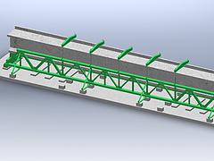 桥梁静载试验台供应厂家——武汉热卖的类地锚桩铁路桥梁静载试验台箱梁出售