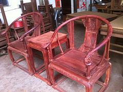 福建质量好的家具出售_福建大红酸枝hg椅三件套