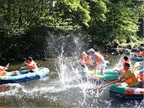 专业的水上娱乐：尧山大峡谷漂流提供专业水上娱乐服务