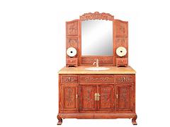 漳州红木浴室柜——莆田质量硬的红木浴室柜,认准一字师