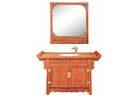 口碑好的红木浴室柜在莆田火热畅销_价格合理的莆田红木古典艺术浴室柜