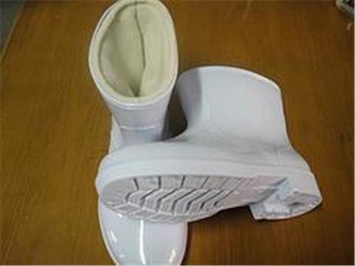 加棉食品雨鞋价格如何——价格合理的PVC白色加棉雨鞋【供售】