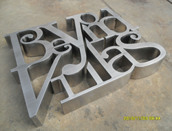 苏州莱悦标识科技专业供应树脂字——不锈钢字厂家