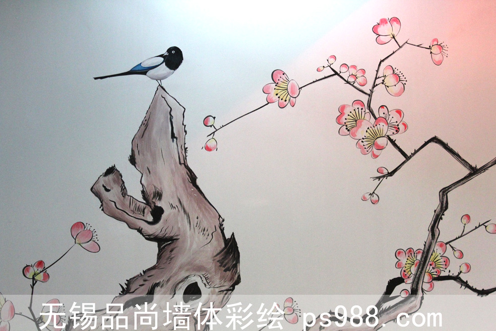 无锡文化墙墙体彩绘找【鹦鹉】让您放心的墙体彩绘公司