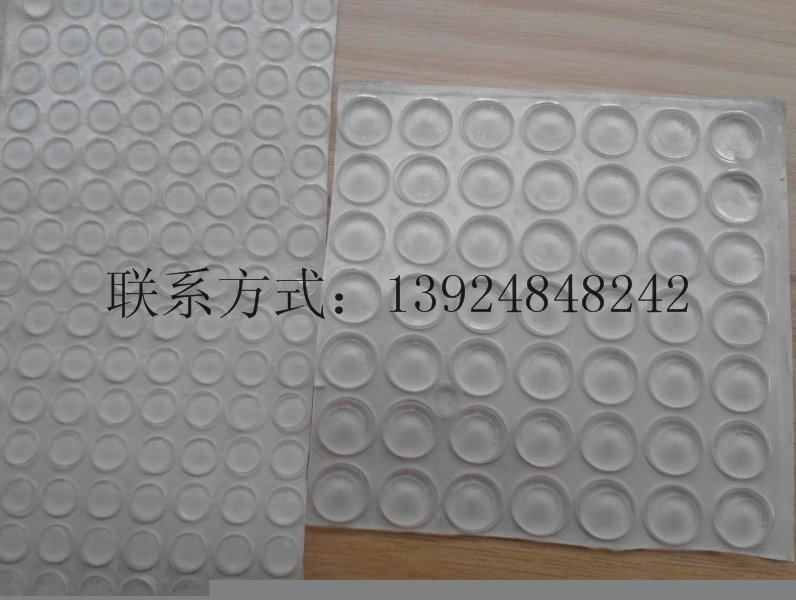 嘉兴半圆形玻璃胶垫-昆明半球形玻璃胶垫- 包头3M透明胶垫