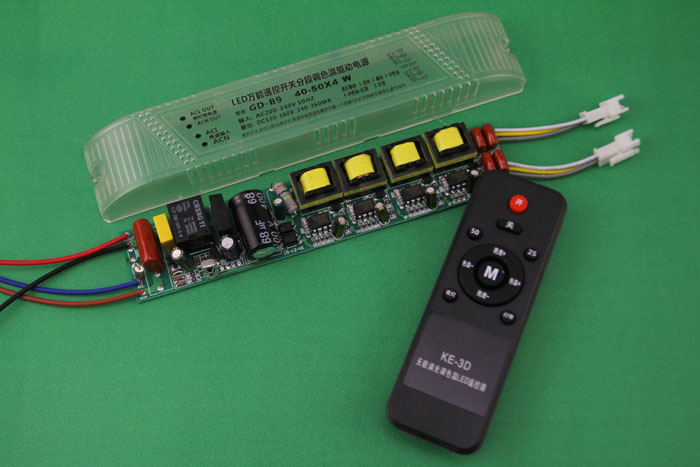 GD-B9,LED{wn}红外遥控分段调色温度驱动电源