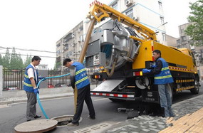 杭州秋涛路市政管道清淤