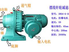 上海市sqyz的X摆线针轮减速机供应：yz的X摆线针轮减速机卧式带底脚配防爆电机