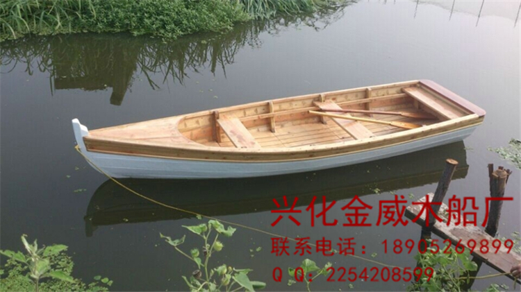 金威欧式木船，手划船，装饰木船，款式新颖，品质{zy1}
