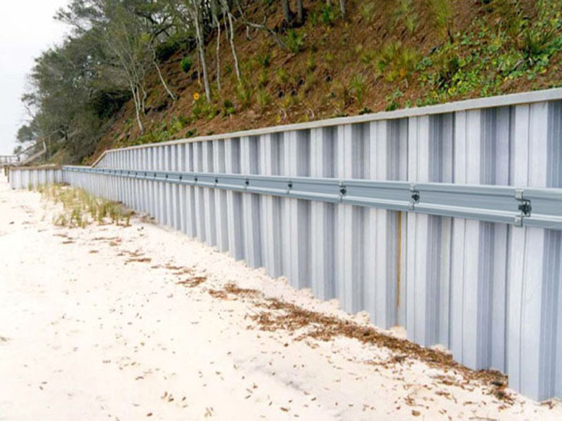 FRP板桩PVC板桩是快速低成本挡土、护坡、围堰施工新材料