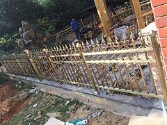 福满门不锈钢好的庭院栅栏供应：东城景区栅栏