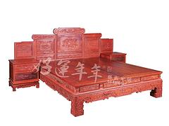 贵阳好运年年红木床——口碑好的五屏八宝高低床哪里有供应