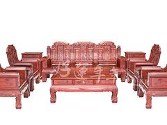 具有良好口碑的沙发十件套库存 黄浦好运年年红木家具