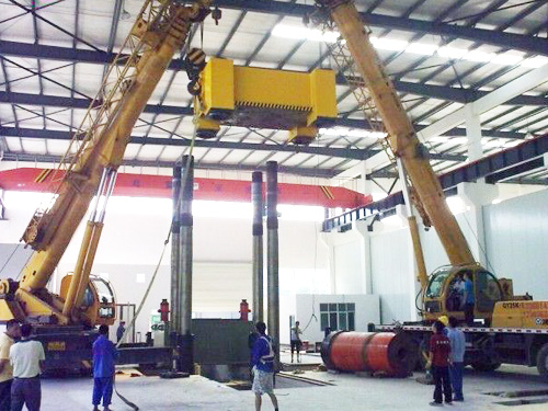南京设备装卸搬运：专业的设备吊装运输公司当属旺吉起重吊装