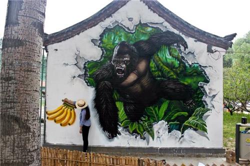 山东彩绘 本市哪里有做墙体彩绘的 潍坊墙体绘画