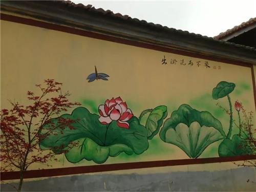 墙体彩绘设计_服务好的美丽乡镇墙体彩绘上哪找
