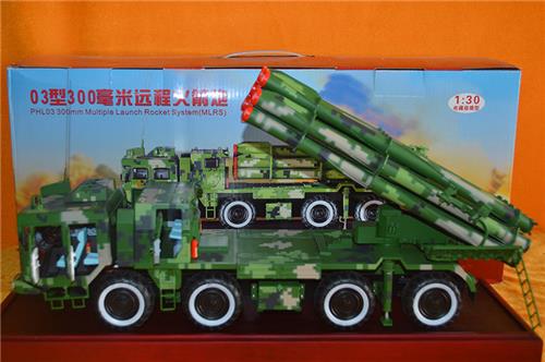 国防教育军事模型 300毫米多管高炮模型　济南航宇供应