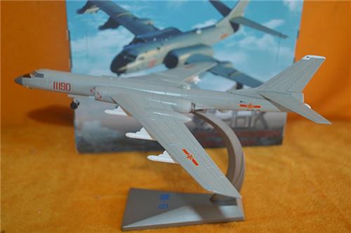 轰6K轰炸机模型 ，军事模型厂家济南航宇供应