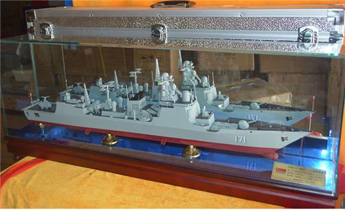 团购合金军舰模型171导弹驱逐舰模型来济南航宇模型有限公司