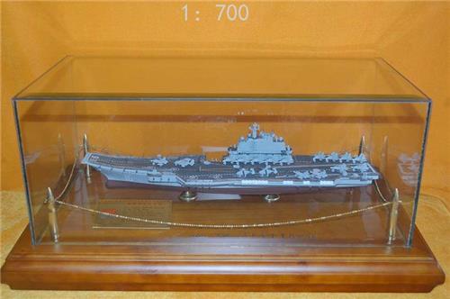1：700辽宁号航母模型哪家好，济南航宇模型厂家供应军舰模型
