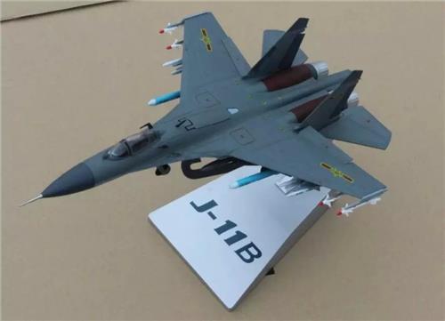 精致的歼11B战斗机模型飞机模型军事模型厂家济南航宇供应