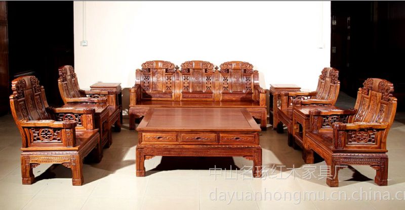 中国红木家具十{dppzy}，新中式红木家具，君缘阁红木家具城