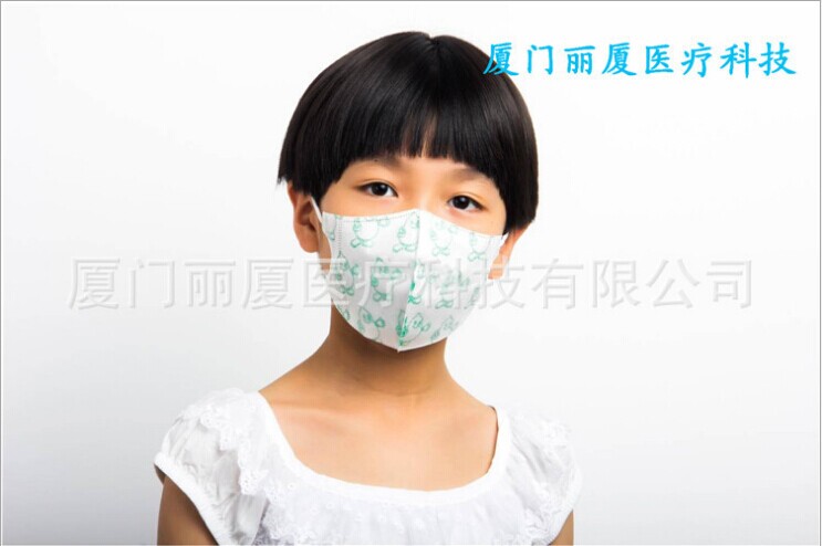 平面口罩 防PM2.5防雾霾口罩 一次性口罩 口罩厂家儿童款