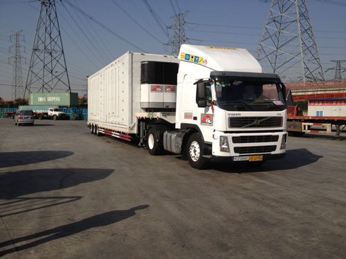 上海气垫车运输图片