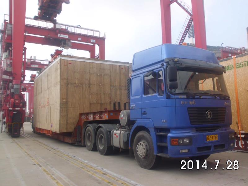 上海散货出口运输&进口分拨物流&白卡转关&特种车辆货运公司
