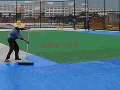 桂林知名的桂林塑胶篮球场供应商——桂林塑胶篮羽毛球场