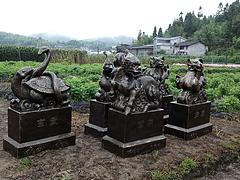 新款景观雕塑福州景观雕塑供应，专业的室内外人物雕塑
