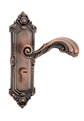 意安达 室内卧室房门锁欧式 青古铜欧式门锁室内 执手锁