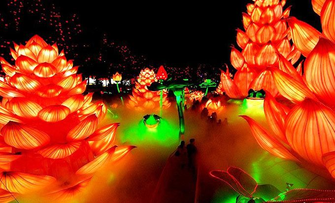 自贡最超值的春节彩灯