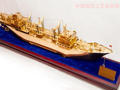 黄岛青岛_特色的综合补给舰模型，海洋工艺品供应