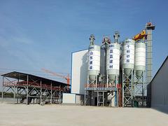 大量供应直销普通砂浆生产线（山东建设集团项目）：干粉砂浆生产线型号